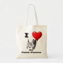 I Love my Cairn Terrier Bag
