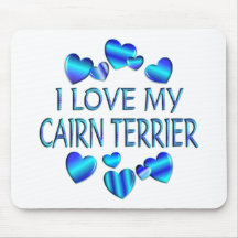 I Love My Cairn Terrier Mouse Pad