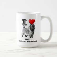 I Love my Cairn Terrier Mug