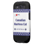 I Love My Canadian Hairless Cat (Female Cat) Samsung Galaxy S3 Covers