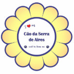 I Love My Cao da Serra de Aires (Male Dog) Cut Out