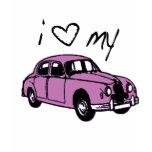 I love my Car!! t-shirts