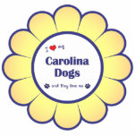 I Love My Carolina Dogs (Multiple Dogs) Photo Cutout