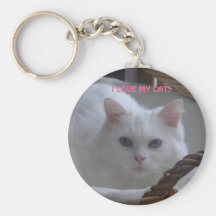 I LOVE MY CAT! KEY CHAINS
