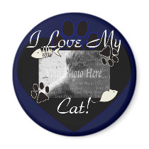 I love my Cat Magnet by Customizables I love my Cat Magnet