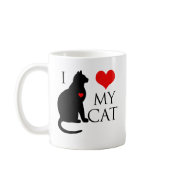 I Love My Cat mug