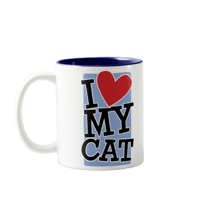 I Love My Cat Mug