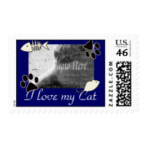 I love my Cat Postage postage