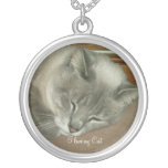 I Love my Cat Siamese Kitty Necklace