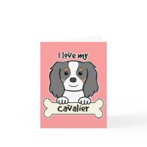 I Love My Cavalier King Charles Spaniel cards