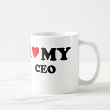I Love My Ceo Coffee Mug