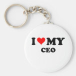 I Love My Ceo Keychain