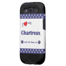 I Love My Chartreux (Female Cat) Samsung Galaxy SIII Cover
