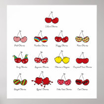 I Love My Cheeky Cherries! Poster