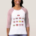 Ladies 3/4 Sleeve Raglan (Fitted)