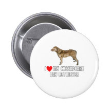 I Love My Chesapeake Bay Retriever Button