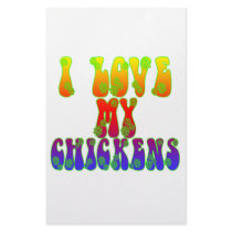 I Love My Chickens stationery