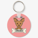 I Love My Chihuahua keychains
