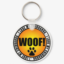 I Love My Chihuahua! Keychain