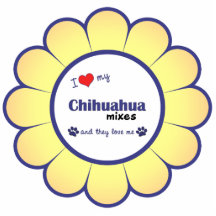 I Love My Chihuahua Mixes (Multiple Dogs) Cut Outs
