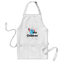I Love My Children - Autism Apron