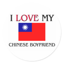 I Love My Chinese Boyfriend stickers