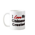 I Love My Chinese Crested 2 sided Coffee Mug by janbalaya I Love My Chinese Crested 2 sided Coffee Mug