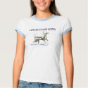 I Love My Chinese Crested Tee T Shirt