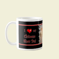 I Love My Chinese Shar Pei mugs