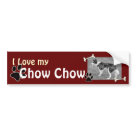 standard_bumpersticker - Add your pet's photo to personalize this bumper sticker and proclaim your love of your pet and the breed.  Design by PrairieGhost