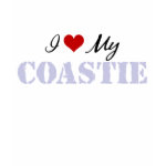 I Love My Coastie Tee Shirts