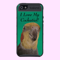 I Love My Cockatiel! Bird iPhone 5 case skinit case