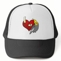 I Love my Cockatiel Hat