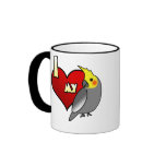 I Love my Cockatiel Coffee Mug