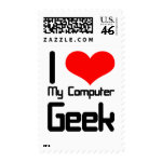 I love my computer geek postage I love my computer geek postage