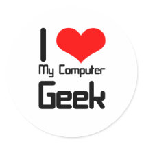 I love my computer geek stickers by marquita575 I love my computer geek stickers