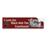 I love my Coonhound Bumper Sticker