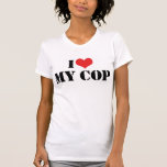 cop copine t shirt