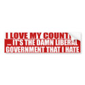 I Love My Country bumper stickers by jjackson72 I Love My Country bumper stickers