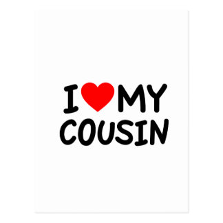 I Love My Cousin Cards | Zazzle