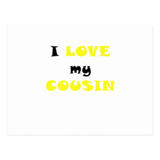 I Love My Cousin Cards | Zazzle