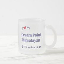 I Love My Cream Point Himalayan (Female Cat) Coffee Mugs