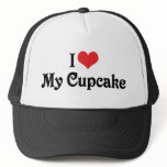 I Love My Cupcake Mesh Hat