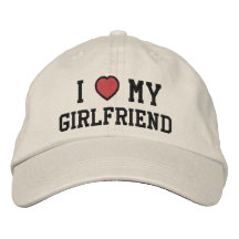 I Love My Customizable Hat Embroidered Hat