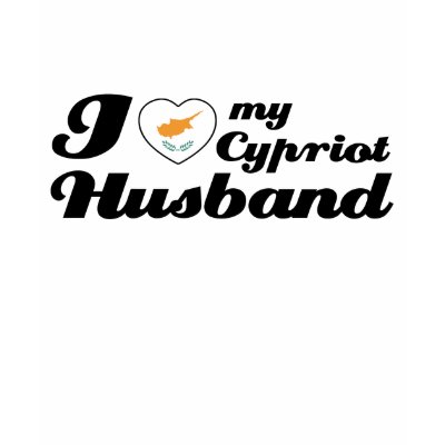 I love my Cypriot Husband T-shirts by kongdesigns