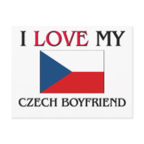 I Love My Czech Boyfriend postcards