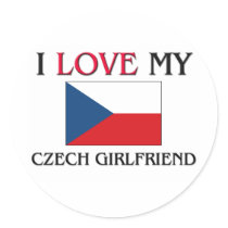I Love My Czech Girlfriend stickers by flagshirt I Love My Czech Girlfriend stickers