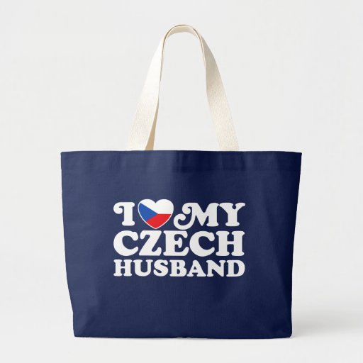 I Love My Czech Husband Bag