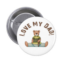 I Love My Dad buttons