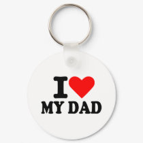 I love my dad keychains by Thinkdifferent I love my dad keychains